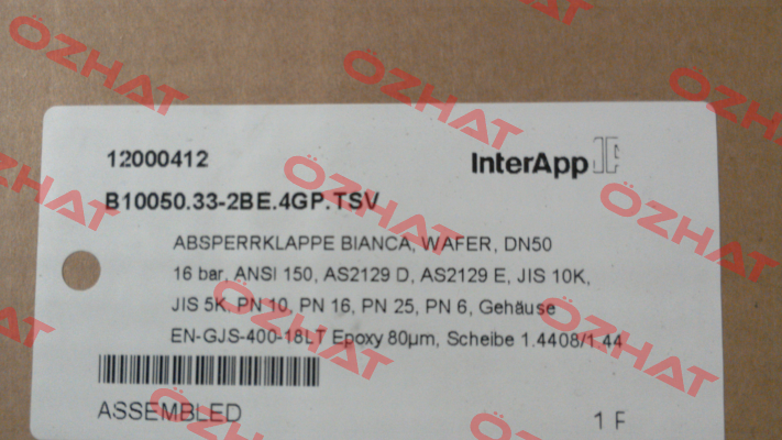 B10050.33-2BE.4GP.TSV InterApp