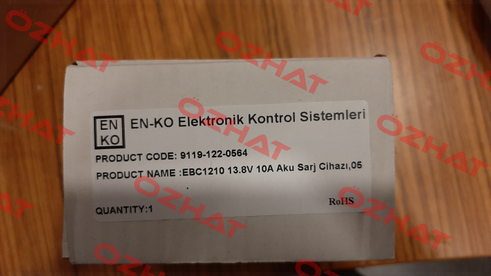 EBC 1210 12V 10A Battery Charger ENKO Elektronics