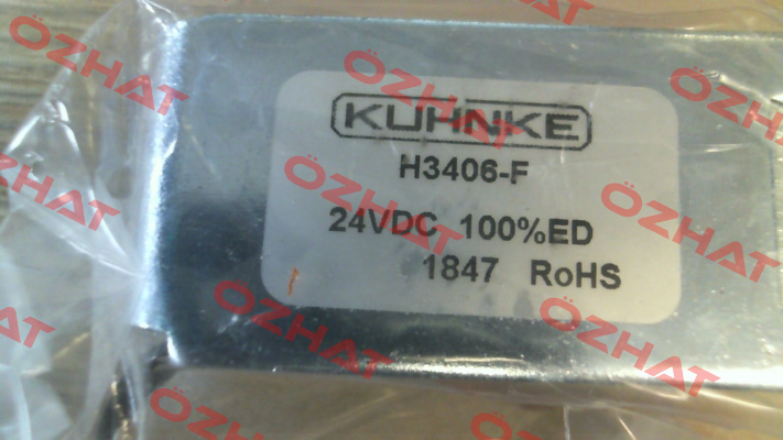 H 3406-F-24VDC 100% ED Kuhnke