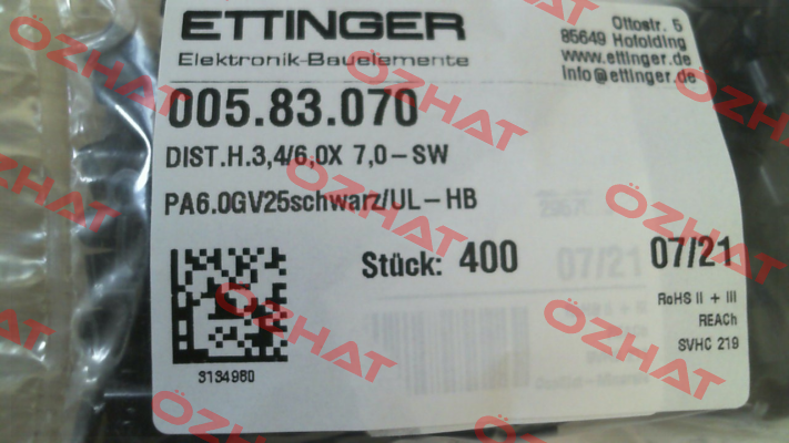 005.83.070 Ettinger