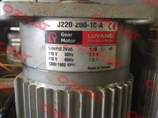 J220-200-18-A Luyang Gear Motor