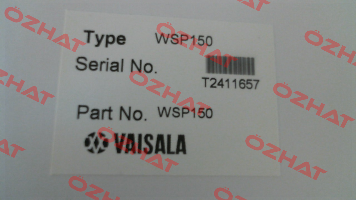 WSP150 Vaisala