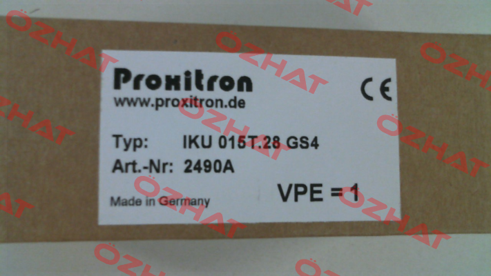 2490A IKU 015T.28 GS4 Proxitron