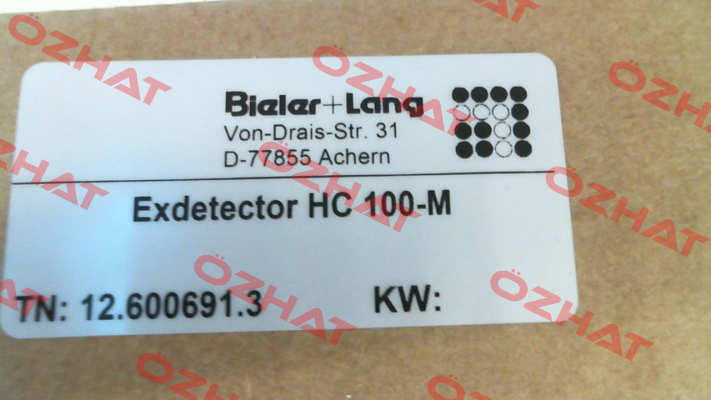 HC-100 M (12.600691.3) Bieler Lang