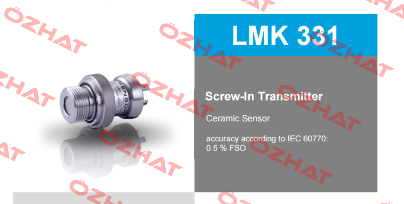 LMK331  Bd Sensors