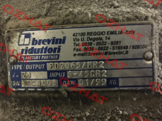 PD2065/MR2/25/S-45CR2 (1113032)  Brevini