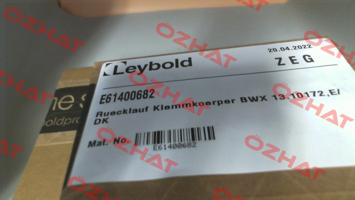 E61400682 Leybold