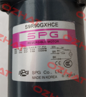 S9R90GXHCE Spg Motor