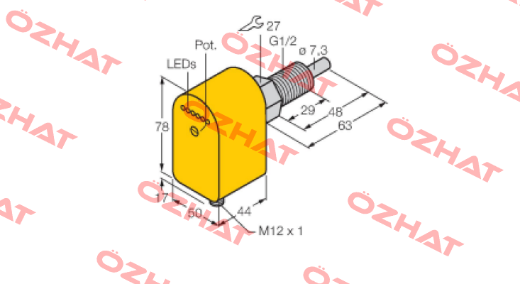 FCS-GL1/2A4P-LIX-H1141 Turck