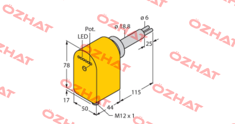 FCS-HA2P-LIX-H1141/AL115 Turck