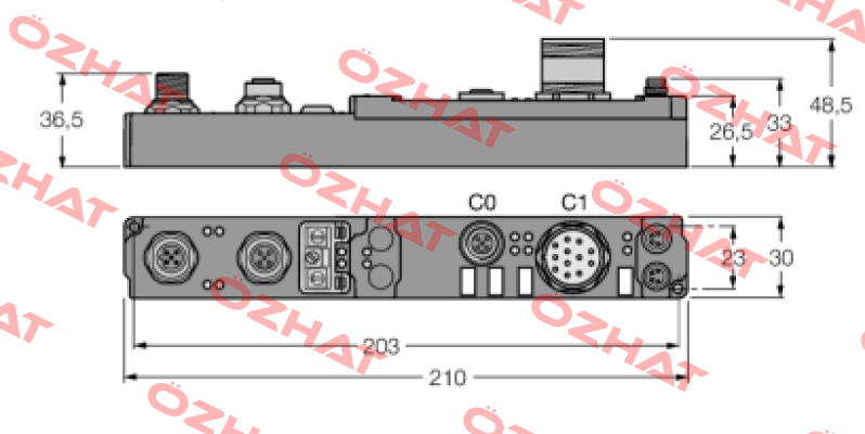 p/n: 6824445, Type: SDPB-10S-1001 Turck