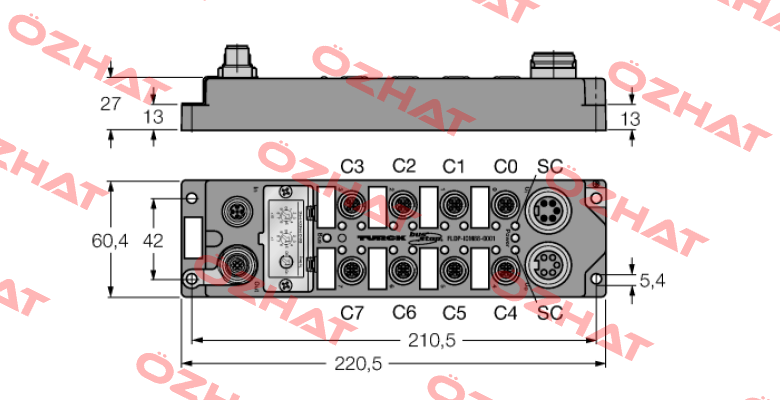 FLDP-IOM88-0001 Turck