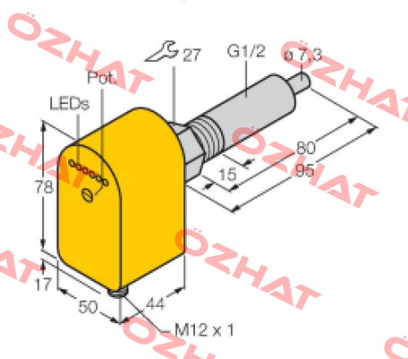 FCS-G1/2A4P-AP8X-H1141/L080 Turck