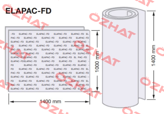 ELAPAC-Platte 2mm Elaflex