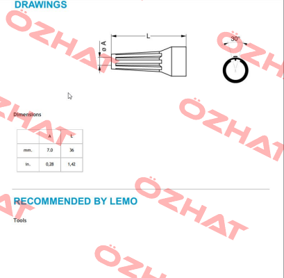 GMA.2B.070.DN Lemo