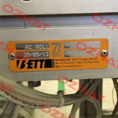 RC ROLL 05000044  BETT SISTEMI