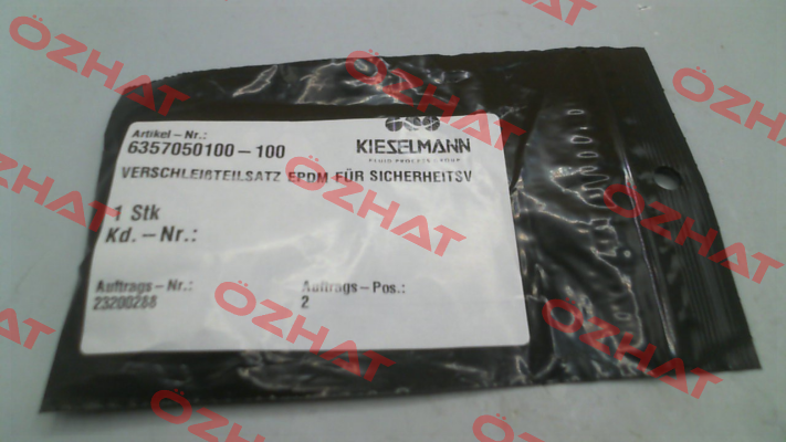 6357050100-100 / Repair kit to 18204048/1.1-1 Kieselmann