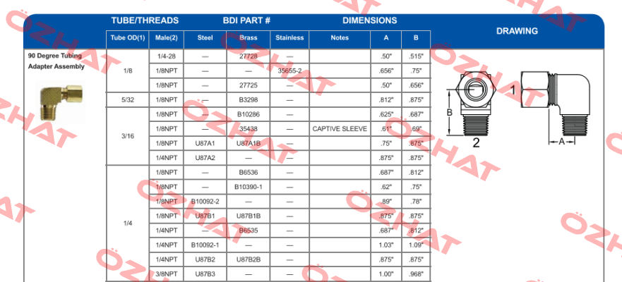 B10390-1 Bijur Delimon