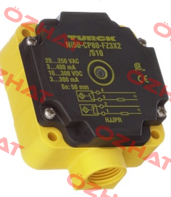 NI50-CP80-FZ3X2/S10 Turck