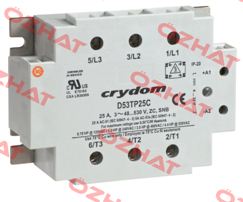 D53TP50C (pack x10) Crydom