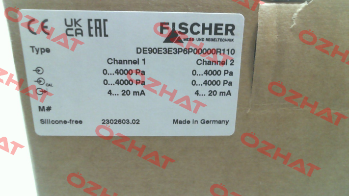 DE90E3E3P6P00000R112 Fischer Mess Regeltechnik