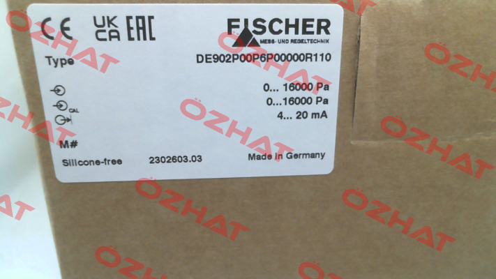 DE902P00P6P00000R112 Fischer Mess Regeltechnik