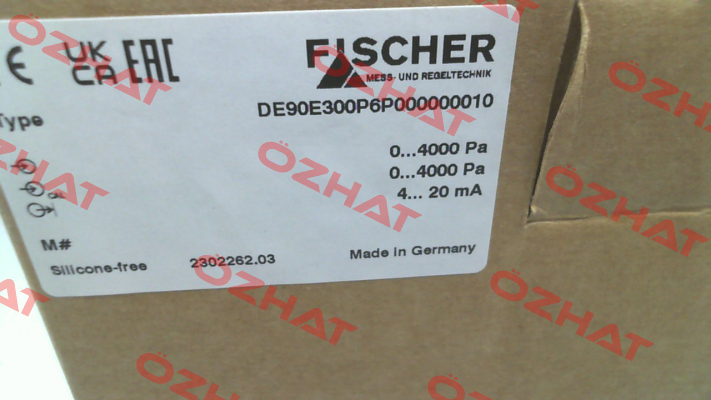 DE90E300P6P000000012 Fischer Mess Regeltechnik