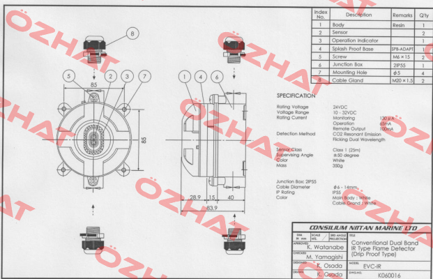 5200039-00A / 1054038 Consilium