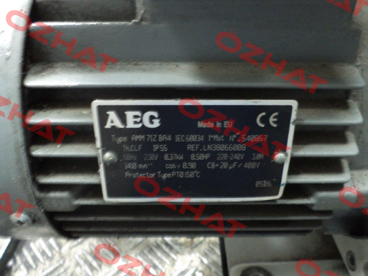 MOT-WS-0,37KW-B5-C140-1410 U/min AEG