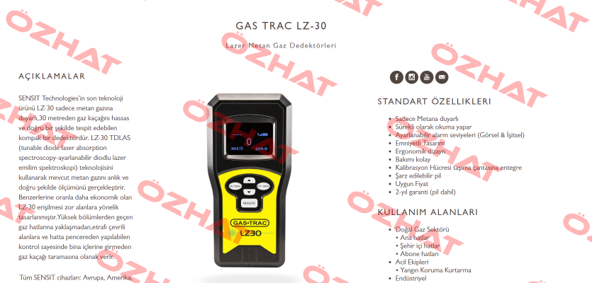 GAS Trac LZ30 Sensit