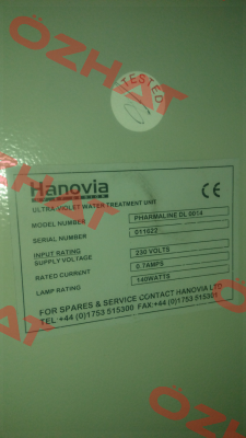 650053-2140  Hanovia