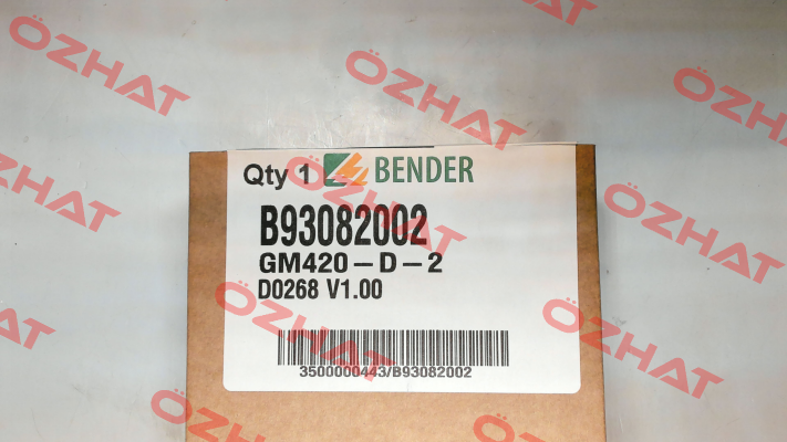 Nr. B93082002, Type: GM420-D-2 Bender